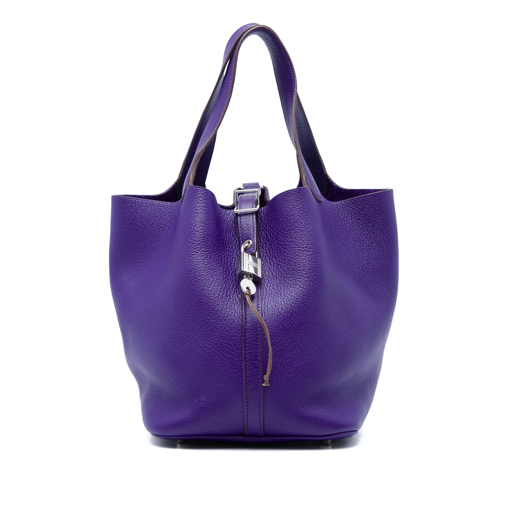 Pre-Loved Hermes Clemence Picotin Lock 22